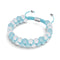 Ultramarin x Porzellan | Lumos Keramik | Vitality Makramee Armband
